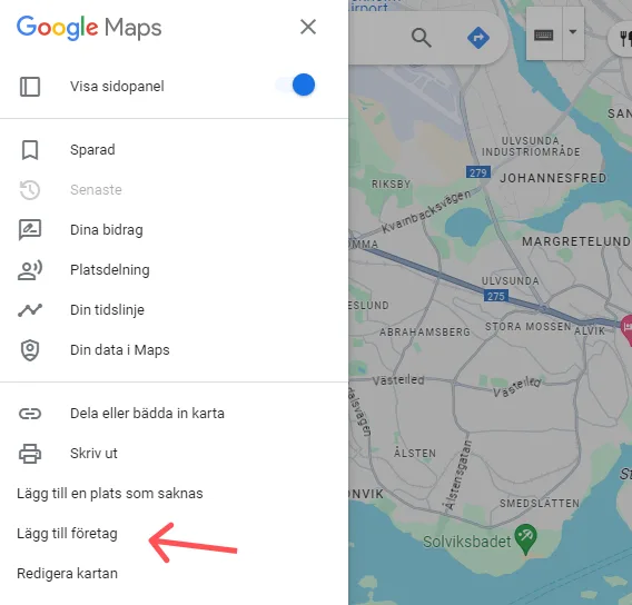 Skapa Google Företagsprofil steg 1 Skapa Google Företagsprofil steg 1