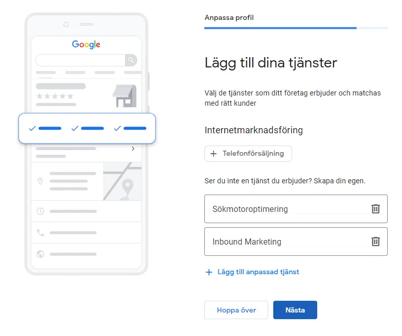 Lägg Till Tjänster Google Företagsprofil Lägg Till Tjänster Google Företagsprofil