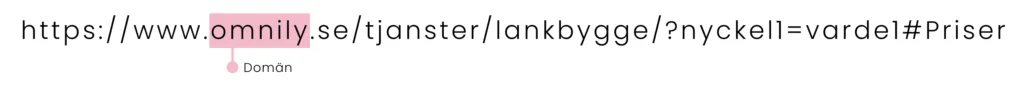 URL domännamn URL domännamn