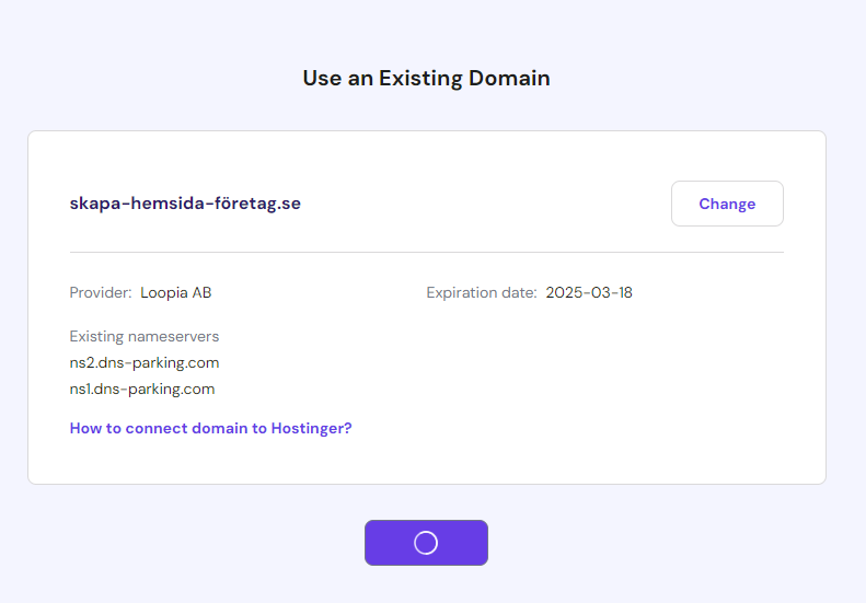 Installera WordPress med domän