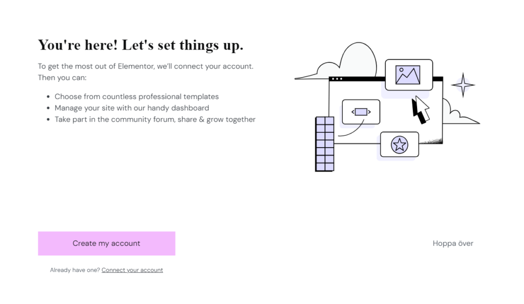 Installera Elementor WordPress